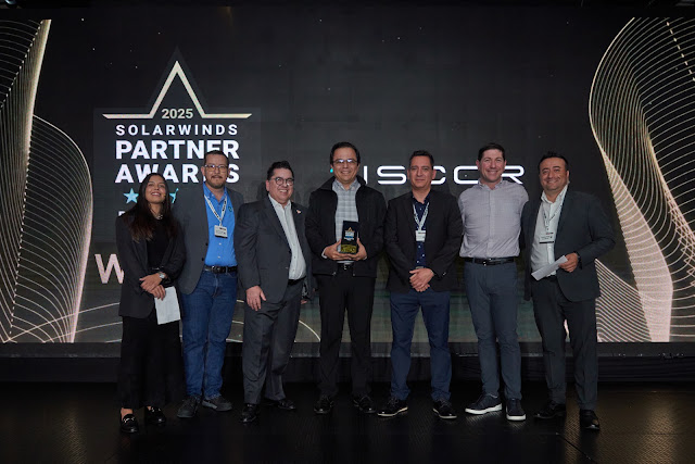Top Partners in LATAM at the SolarWinds World Tour Bogota 2025 Partner Awards!